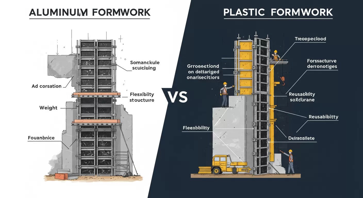 What Are the Advantages of Formwork Aluminum Over Plastic Formwork?