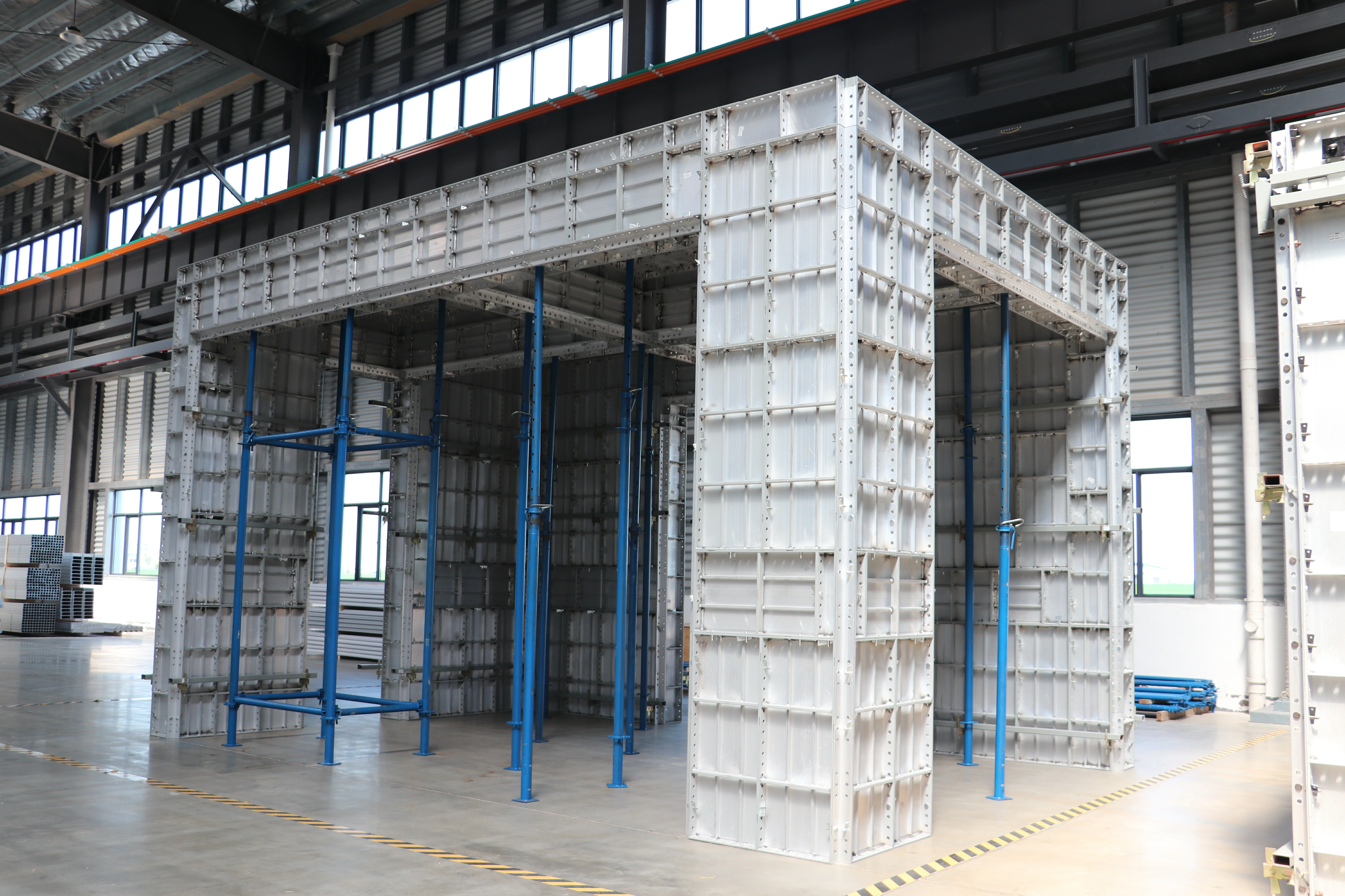 Aluminum Formwork K Panel Installation
